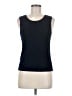 Connected Apparel 100% Spandex Blue Sleeveless Top Size M - photo 1