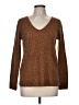 41Hawthorn 100% Cashmere Animal Print Brown Cashmere Pullover Sweater Size M - photo 1