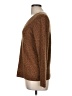 41Hawthorn 100% Cashmere Animal Print Brown Cashmere Pullover Sweater Size M - photo 5