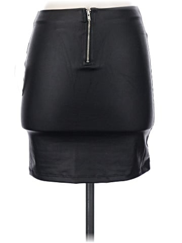 XXI Faux Leather Skirt (view 2)
