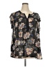 DR2 100% Polyester Black Sleeveless T-Shirt Size 3X - photo 1