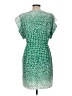Eliza J 100% Polyester Print Green Cocktail Dress Size 8 - photo 2