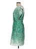Eliza J 100% Polyester Print Green Cocktail Dress Size 8 - photo 5