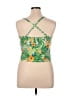 Sand N Sun 100% Polyester Green Tank Top Size 1X - photo 2