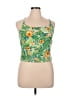 Sand N Sun 100% Polyester Green Tank Top Size 1X - photo 1