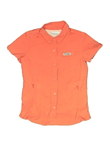 Columbia Short Sleeve Button-Down Shirt (view 1)