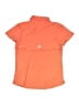 Columbia 100% Polyester Orange Short Sleeve Button-Down Shirt Size 7 - 8 - photo 2