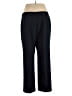 Le Suit 100% Polyester Solid Black Dress Pants Size 18 - photo 2