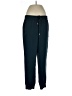 Ann Taylor 100% Polyester Color Block Teal Track Pants Size L (tall) - photo 1