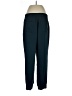 Ann Taylor 100% Polyester Color Block Teal Track Pants Size L (tall) - photo 2
