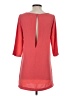 Leith 100% Polyester Solid Pink Casual Dress Size XS - photo 2