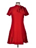 CeCe Red Casual Dress Size 6 - photo 1