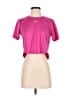 Nike 100% Polyester Pink Active T-Shirt Size S - photo 1