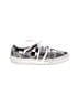 Vans Floral Silver Sneakers Size 8 1/2 - photo 1