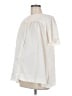 Hatch 100% Polyester Ivory Short Sleeve Blouse Size Med Maternity - photo 1