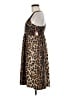 Studio West Animal Print Brown Cocktail Dress Size M - photo 5