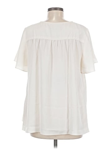 Hatch Short Sleeve Blouse (view 2)