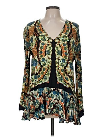Free People Long Sleeve Blouse (view 1)