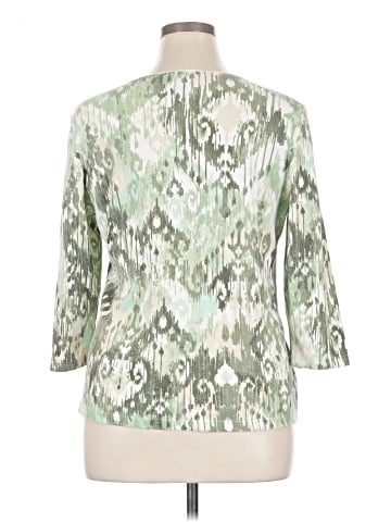 Karen Scott 3/4 Sleeve Blouse (view 2)