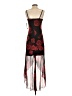 Bebe Graphic Black Cocktail Dress Size S - photo 2