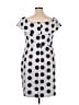 Love Squared Polka Dots Gray Cocktail Dress Size 1X - photo 2