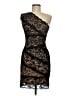Bebe 100% Nylon Black Cocktail Dress Size M - photo 1