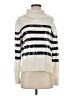 Talbots Stripes Silver Turtleneck Sweater Size S - photo 1