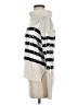 Talbots Stripes Silver Turtleneck Sweater Size S - photo 5