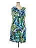 Elementz Print Green Casual Dress Size 3X - photo 1