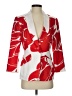 Escada Print Red Blazer Size EU 36 / US 6 - photo 1