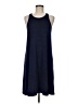 Gap Solid Blue Casual Dress Size M - photo 1