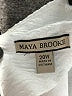 Maya Brooke White Casual Dress Size 20 - photo 7