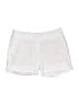 Adidas 100% Polyester Solid White Shorts Size 8 - photo 1