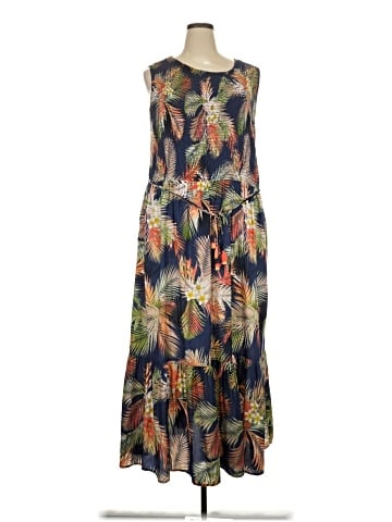 Terra & Sky Casual Dress (view 1)