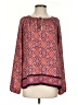 Gap 100% Polyester Pink Long Sleeve Blouse Size S - photo 1
