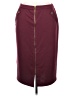 Grace Elements Burgundy Formal Skirt Size XL - photo 1