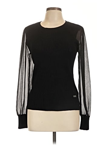 DKNY Long Sleeve Top (view 1)