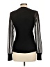 DKNY Black Long Sleeve Top Size L - photo 2