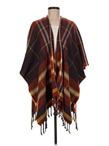 BCBGMAXAZRIA Poncho (view 1)