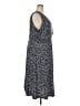 North Style Paisley Gray Casual Dress Size 24W - photo 4