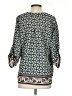 Whisper Blue 3/4 Sleeve Blouse Size S - photo 2