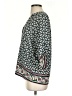 Whisper Blue 3/4 Sleeve Blouse Size S - photo 5