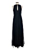 Thread 100% Polyester Black Cocktail Dress Size 6 - photo 2