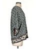 Whisper Blue 3/4 Sleeve Blouse Size S - photo 4