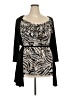 East5th Black Kimono Size 3X - photo 1