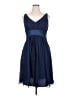 Ann Taylor Blue Cocktail Dress Size 14 - photo 1