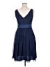 Ann Taylor Blue Cocktail Dress Size 14 - photo 2