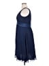 Ann Taylor Blue Cocktail Dress Size 14 - photo 5