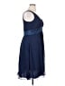 Ann Taylor Blue Cocktail Dress Size 14 - photo 4
