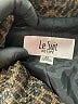 Le Suit 100% Polyester Animal Print Brown Blazer Size 6 Petite - photo 6